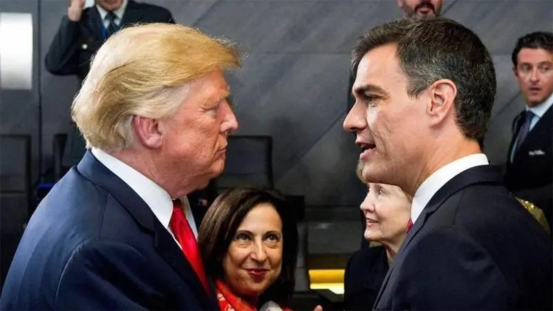 Donald Trump y Pedro S&aacute;nchez