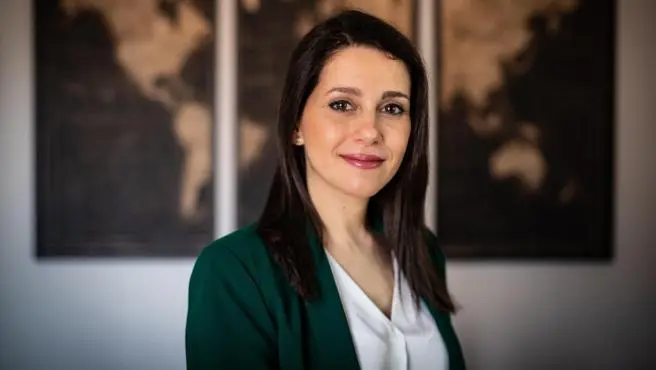  La presidenta de Ciudadanos, In&eacute;s Arrimadas.

Fuente: Ciudadanos. 