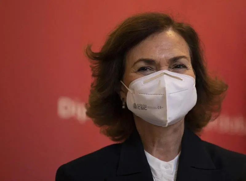  La vicepresidenta primera del Gobierno, ministra de la Presidencia, Relaciones con las Cortes y Memoria Democr&aacute;tica, Carmen Calvo, en una imagen de archivo - Mar&iacute;a Jos&eacute; L&oacute;pez - Europa Press 