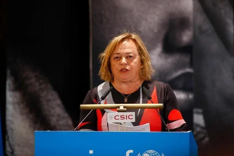  Archivo - La presidenta del Consejo Superior de Investigaciones Cient&iacute;ficas (CSIC), Rosa Men&eacute;ndez. - &Oacute;scar J.Barroso - Europa Press - Archivo 