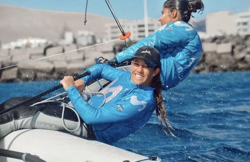  Silvia Mas y Patricia Cantero,&nbsp;en Twitter&nbsp;@GOsharingdreams 