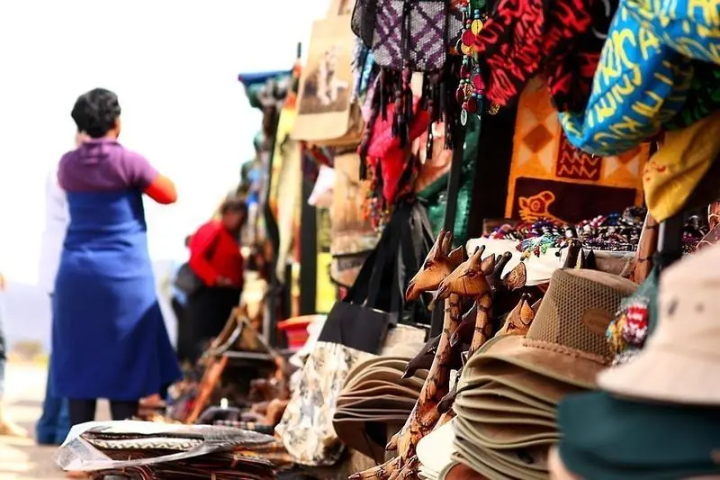  Mercado en Sud&aacute;frica. Pixabay 