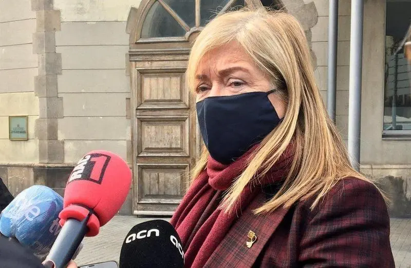 &Agrave;ngels Ponsa, consellera de Cultura en funciones de la Generalitat. // EP