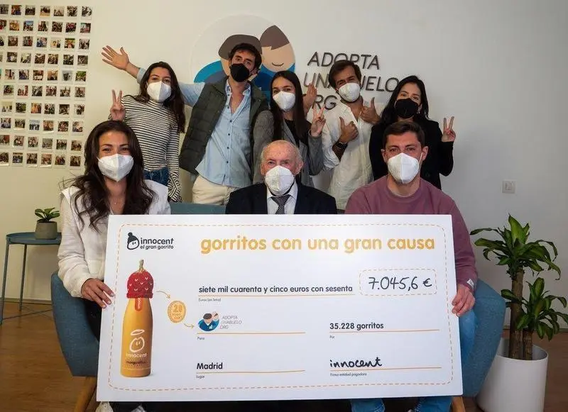  Donaci&oacute;n innocent - Adopta Un Abuelo. 