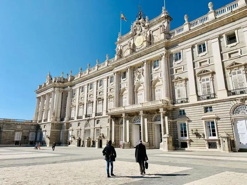 Palacio Real de Madrid, visto en Twitter: @cuartetocasals 