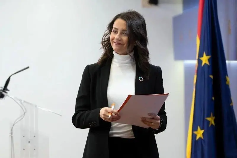 In&eacute;s Arrimadas, Presidenta de Ciudadanos. 