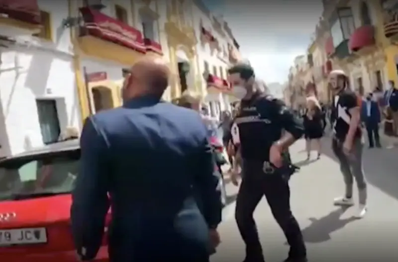  Fragmento del v&iacute;deo del rescate 