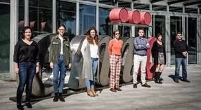  M&ordf; &Aacute;ngeles Zuriaga, Mirian D&iacute;ez, F&aacute;tima S&aacute;nchez-Cabo, Ana Dopazo, Jos&eacute; Javier Fuster, Ana Quintas y Jorge de la Barrera. - CNIC 