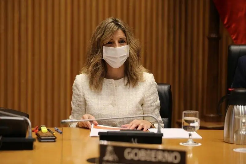  La ministra de Trabajo, Yolanda D&iacute;az, comparece en el Congreso - MINISTERIO DE TRABAJO 