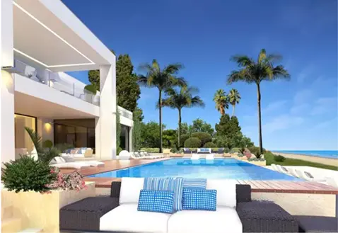  Vivienda inmobiliaria de lujo, finca en Marbella (M&aacute;laga). // EP 