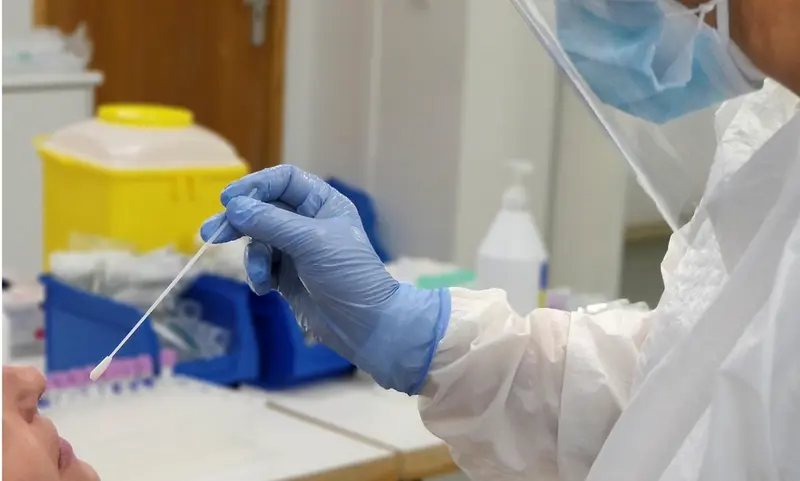  Archivo - Coronavirus, prueba, test. - JCCM - Archivo 