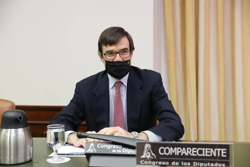  Archivo - El secretario de Estado para la Uni&oacute;n Europea, Juan Gonz&aacute;lez-Barba Pera, comparece en la comisi&oacute;n Mixta para la Uni&oacute;n Europea del Congreso de los Diputados, en Madrid (Espa&ntilde;a), a 9 de diciembre de 2020. - EUROPA PRESS/M.FERN&Aacute;NDEZ. POOL - Europa Press 