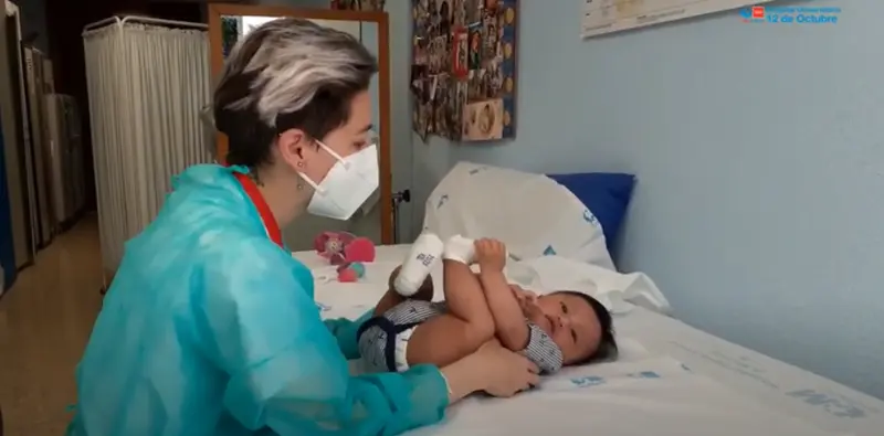  Imagen del beb&eacute;. Hospital 12 de Octubre Madrid 
