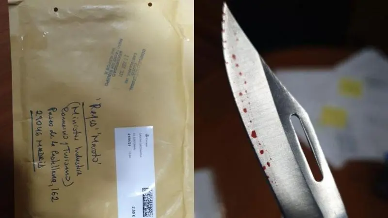  el-sobre-con-la-navaja-ensangrentada-que-ha-recibido-este-lunes-la-ministra-de-industria-reyes-maroto-europa-press_4_800x450 