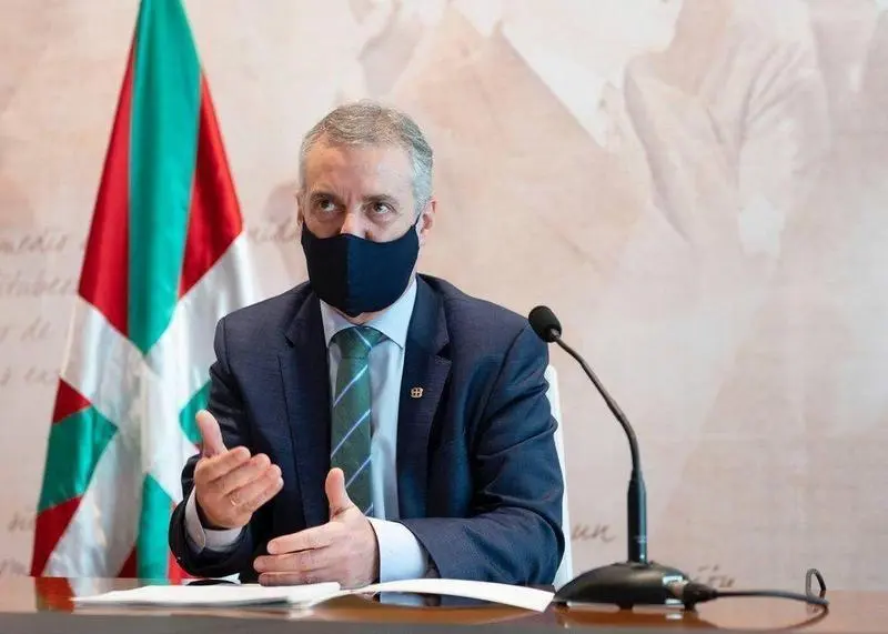  El lehendakariari I&ntilde;igo Urkullu. 