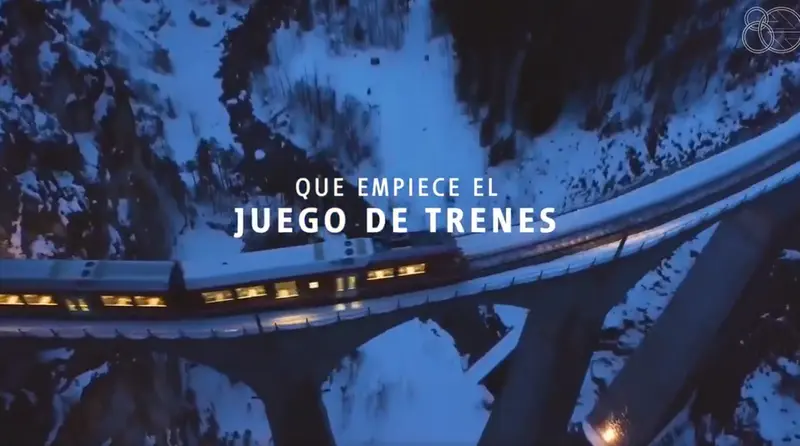  Imagen del video de Renfe 