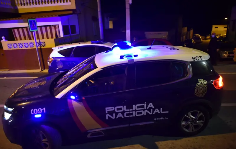 Coche de la Polic&iacute;a Nacional de noche en una imagen de archivo - Antonio Sempere - Europa Press 