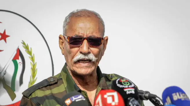  El l&iacute;der del Frente Polisario, Brahim Ghali. EUROPA PRESS 