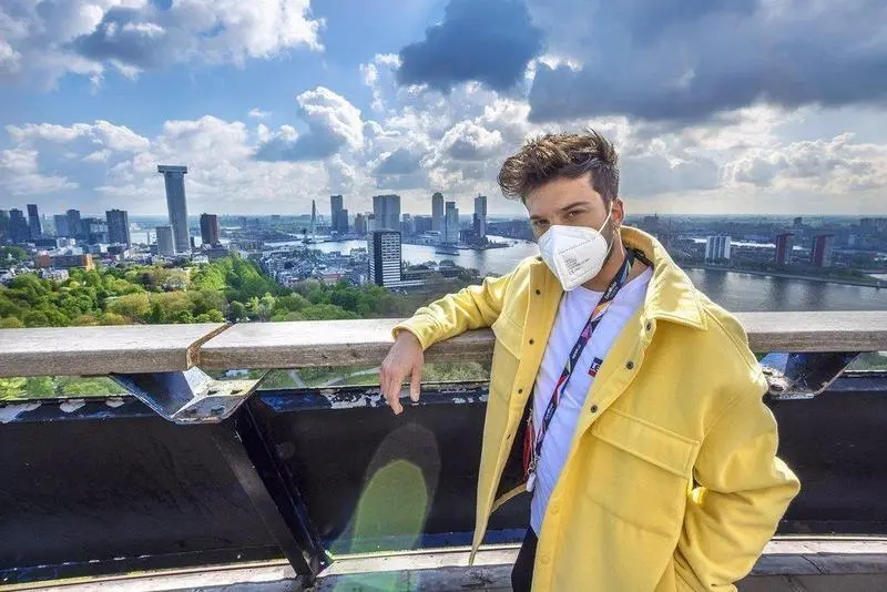  El representante de Espa&ntilde;a en Eurovisi&oacute;n 2021, Blas Cant&oacute;. - RA&Uacute;L TEJEDOR/RTVE 