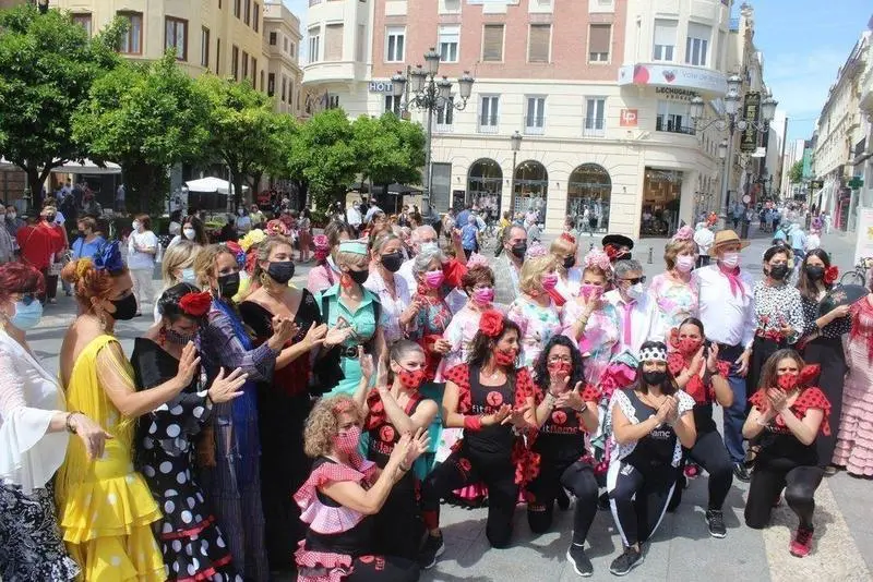  Imagen de este martes de la Plaza de las Tendillas 