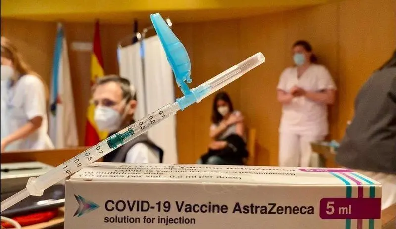  Vacuna de AstraZeneca. 