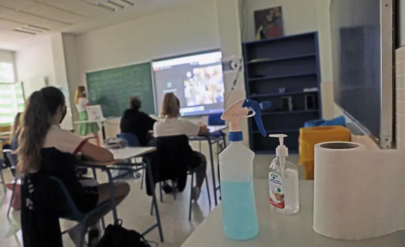  Archivo - Aula de un colegio de la Comunidad de Madrid - Marta Fern&aacute;ndez Jara - Europa Press - Archivo 