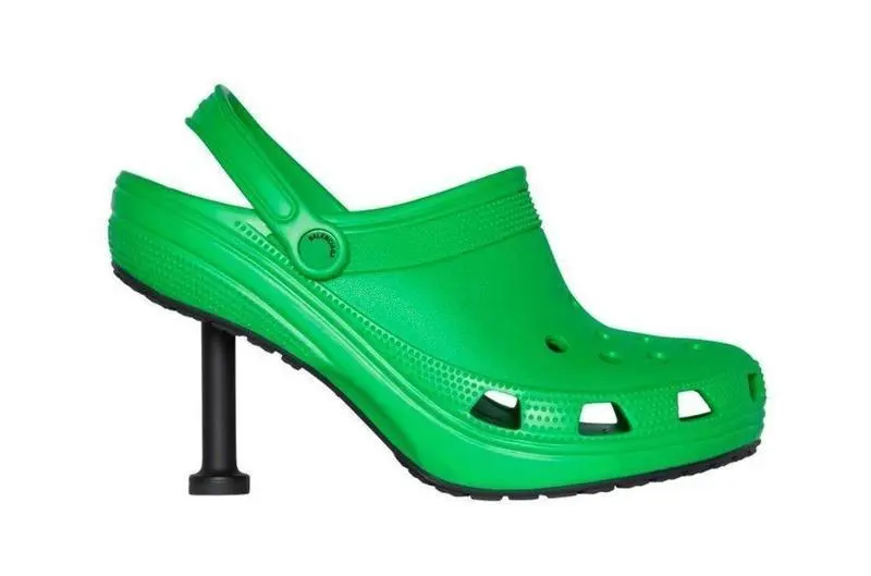 Stiletto Crocs. Twitter: @HYPEBEAST