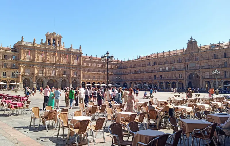  Plaza Mayor de Salamanca. Twitter 