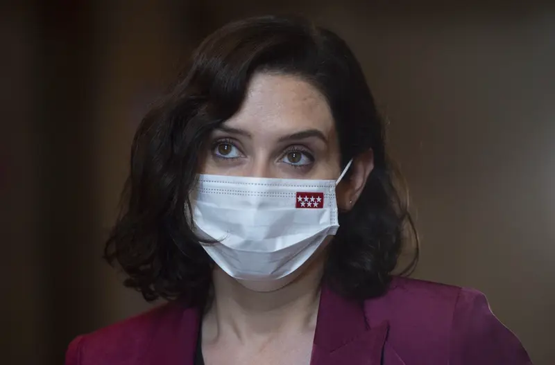  La presidenta en funciones de la Comunidad de Madrid, Isabel D&iacute;az Ayuso - Alberto Ortega - Europa Press 