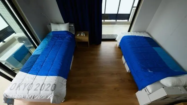  Una habitaci&oacute;n de la Villa Ol&iacute;mpica de Tokio 2020. - 20 Minutos - EFE 