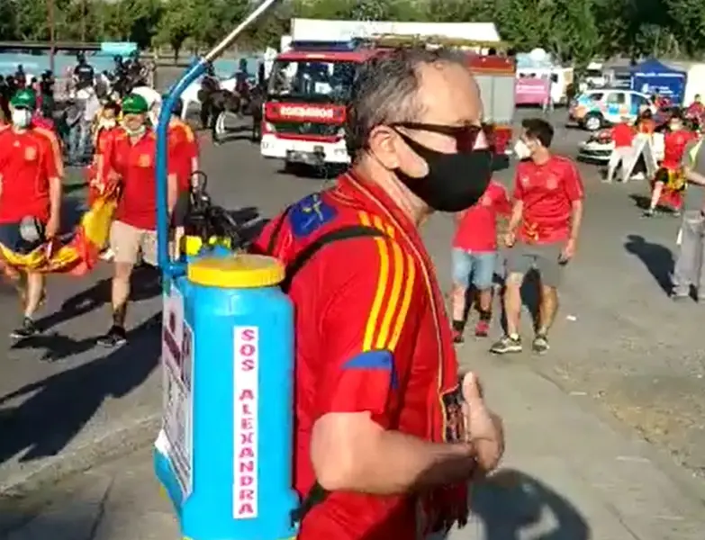  El hombre denunciante. TWITTER 