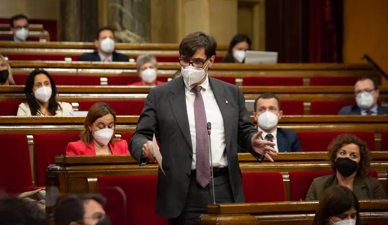  El l&iacute;der del PSC, Salvador Illa - David Zorrakino - Europa Press 