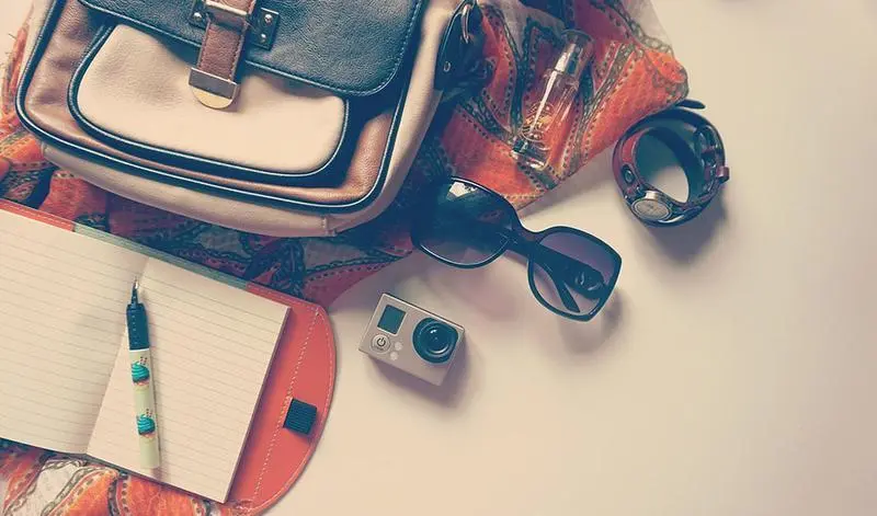  Preparaci&oacute;n de enseres para realizar un viaje. 