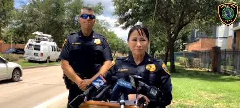  Foto Twitter polic&iacute;a de Houston 