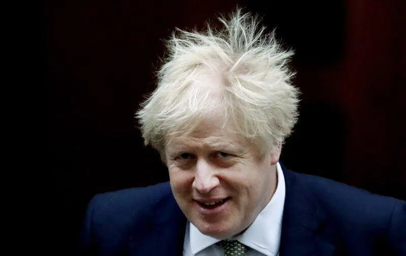  El primer ministro brit&aacute;nico, Boris Johnson
Fuente: Twitter 