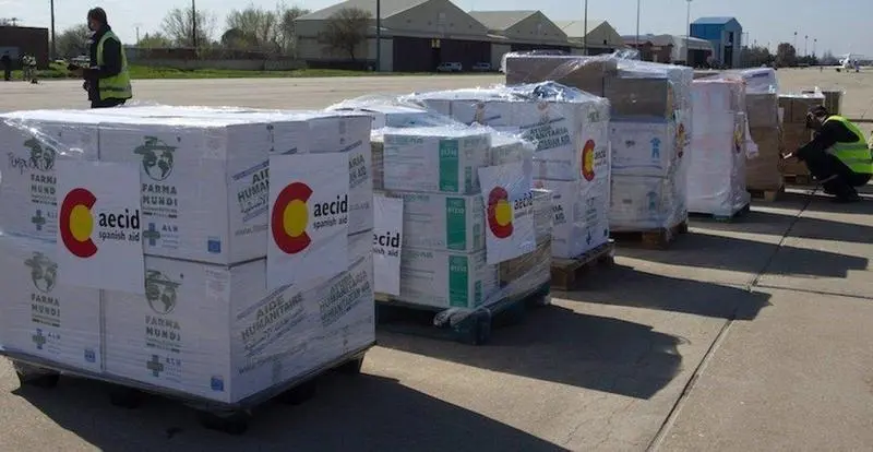 Env&iacute;o de material sanitario a Bolivia por parte de AECID - AECID - Archivo 