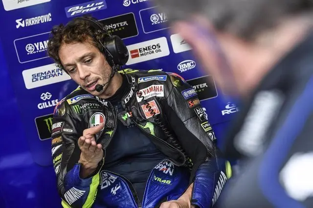  Valentino Rossi, piloto de MotoGP 