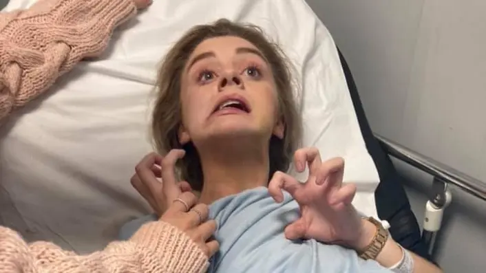  Captura del v&iacute;deo difundido por la madre 