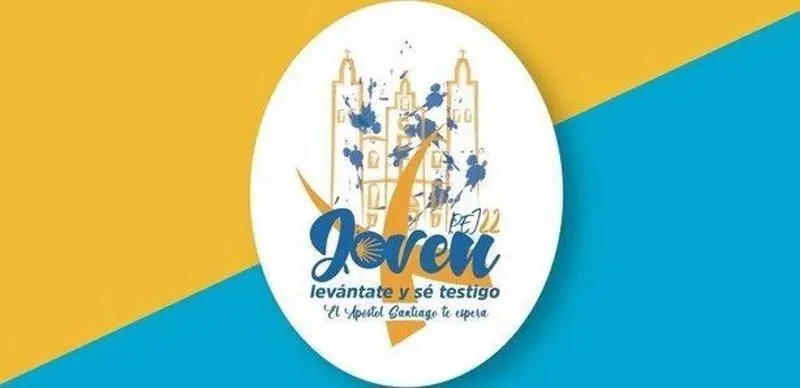  Cartel de la Peregrinaci&oacute;n Europea de J&oacute;venes a Santiago 2022 - CEE 