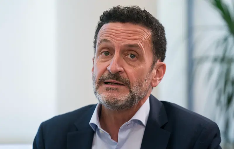  El vicesecretario general y portavoz nacional de Ciudadanos, Edmundo Bal, durante una entrevista para Europa Press en la sede de la agencia, a 5 de agosto de 2021, en Madrid (Espa&ntilde;a). - A. P&eacute;rez Meca - Europa Press 