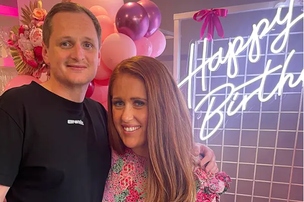 Paul y Lisa Hutchinson - The Christie Hospital