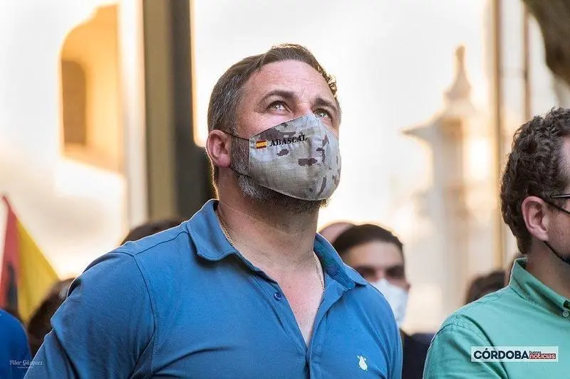  Santiago Abascal en el acto de Vox en Córdoba / Pilar Gázquez. 