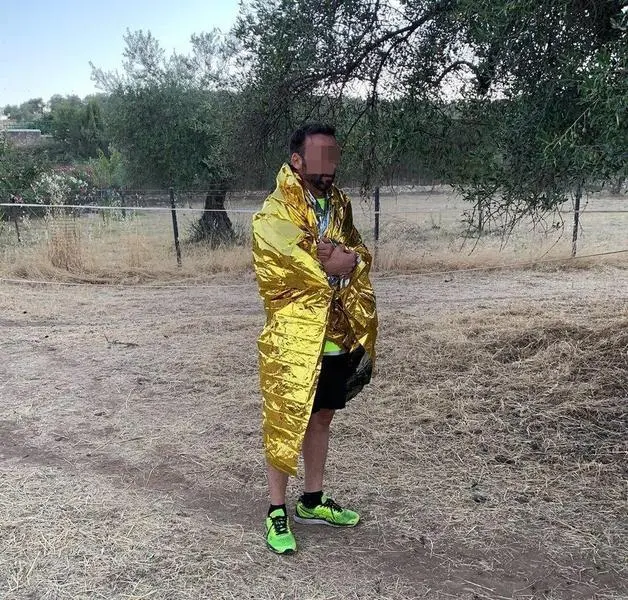 12-08-2021 El agente tras el rescate tuvo que ser atendido tambi&radic;&copy;n por los servicios sanitarios.
SOCIEDAD ANDALUC&radic;&ccedil;A ESPA&radic;&euml;A EUROPA HUELVA
