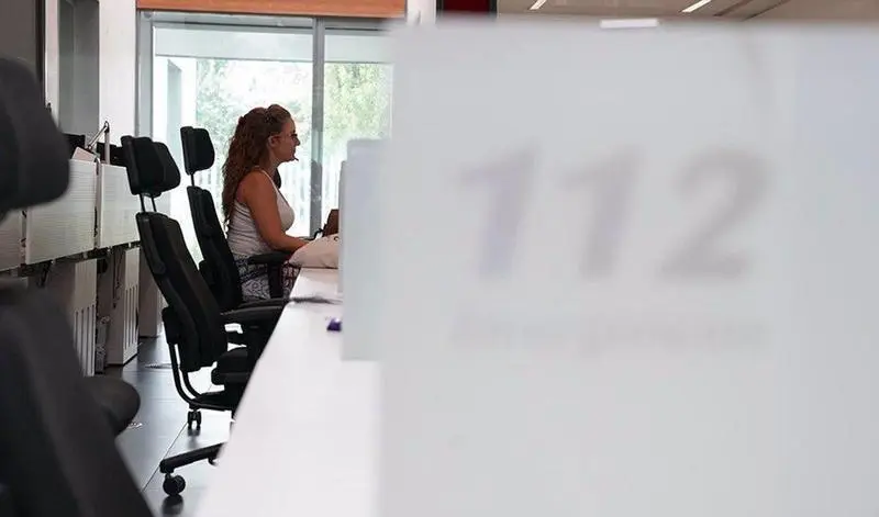  Una trabajadora del 112 Andaluc&iacute;a 