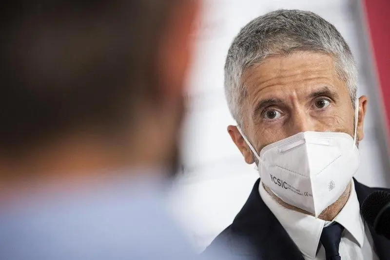  El ministro de Interio Fernando Grande-Marlaska. - Alejandro Mart&iacute;nez V&eacute;lez - Europa Press 