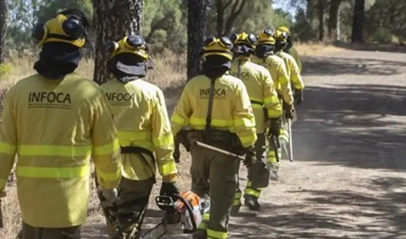 Bomberos del Infoca.
INFOCA
4/7/2021