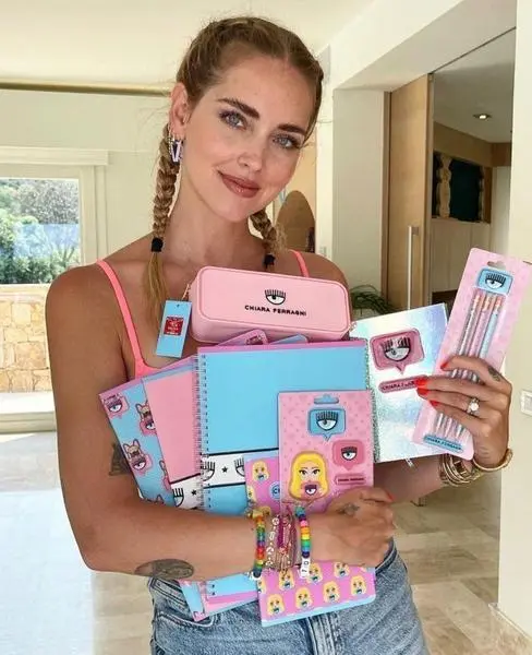  Chiara Ferragni x Pigna. Instagram 