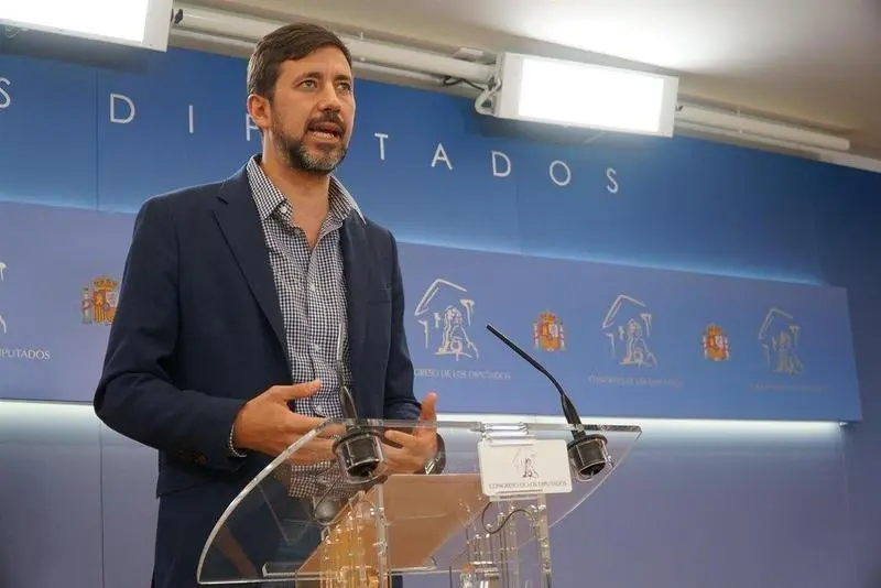  El diputado de Unidas Podemos Ant&oacute;n G&oacute;mez-Reino en el Congreso - UNIDAS PODEMOS 