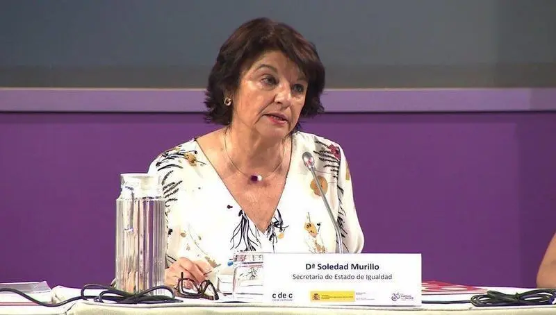  La ex secretaria de Estado de Igualdad, Soledad Murillo 