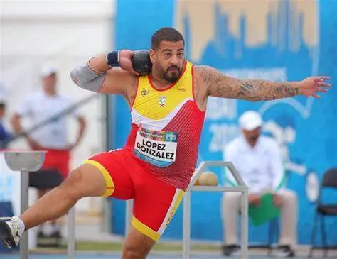  Kim L&oacute;pez, lanzador de peso, se lleva el oro - obtenido de EuropaPress 